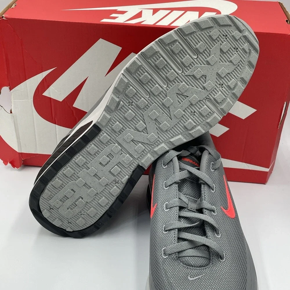 Nike Air Max Bia Running Shoes Mens Size 15 Smoke Grey/Bright Crimson IF2624-002
